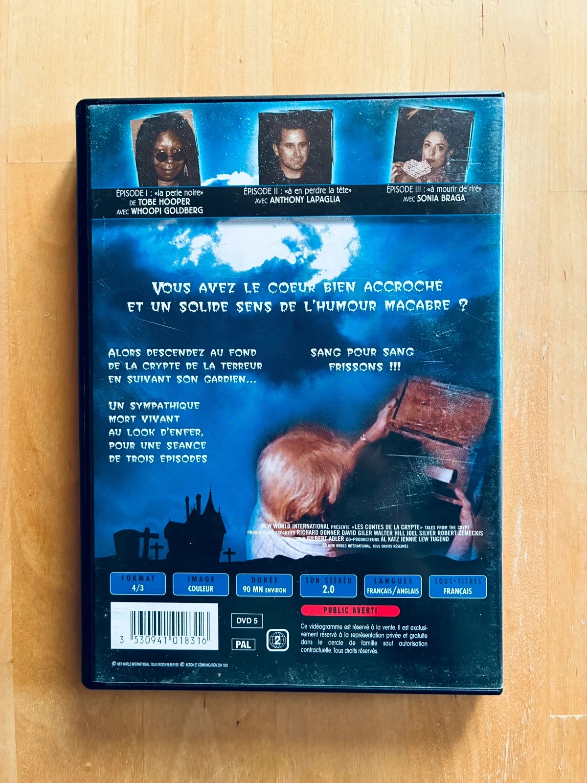 DVD Les contes de la crypte volume 5 Stephen King. – photo 3